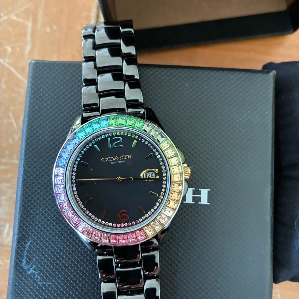 Coach Greyson Rainbow watch - Picture 5 of 6